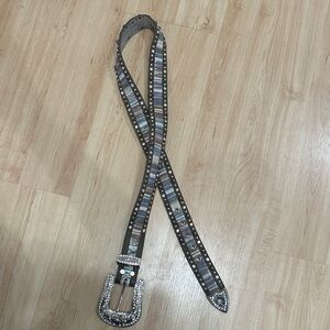 Bling western belt